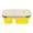 Yellow, variant on Guanhe Collapsible Silicone Food Storage Container, Meal box for Kitchen, Bento Lunch Boxes, BPA Free, Microwave, Dishwasher and Freezer Safe(Yellow)