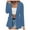 Blue, variant on My Items Summer Blazers Lightweight Jacket Women Fall Blazer Open Front Lapel Long Sleeve Jacket Suits Work Office Blazer for Daily