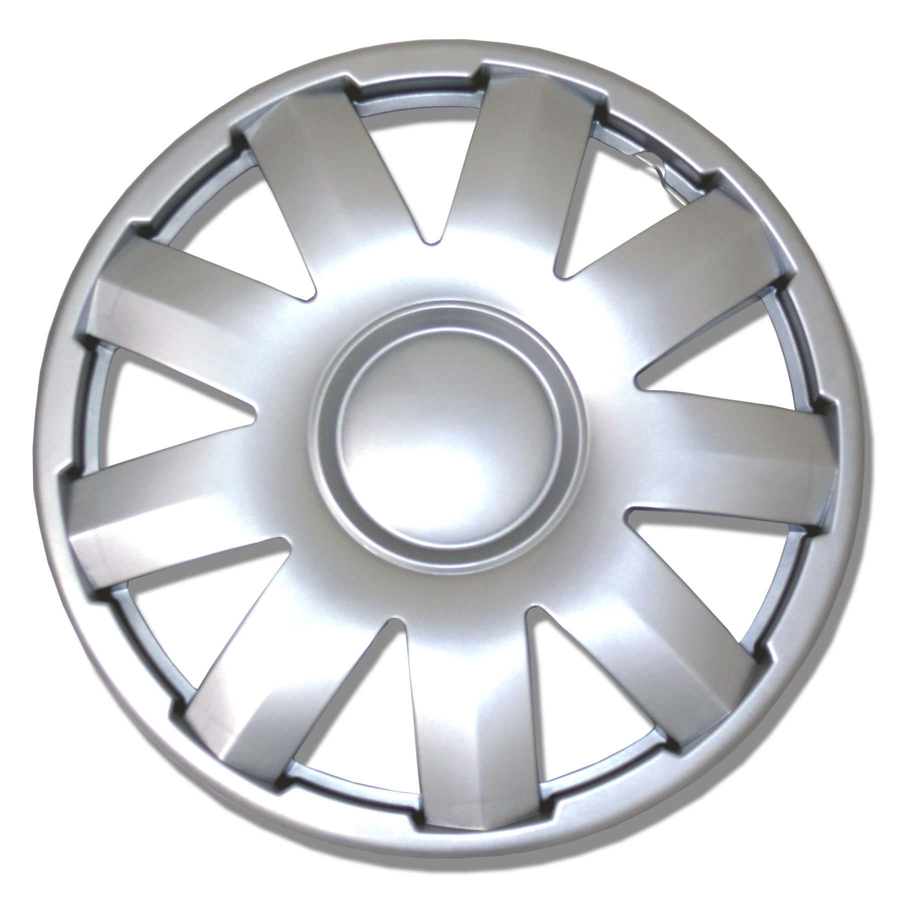 TuningPros WSC924S15 Set of 4 Metallic Silver Hubcaps 15" Hub Caps