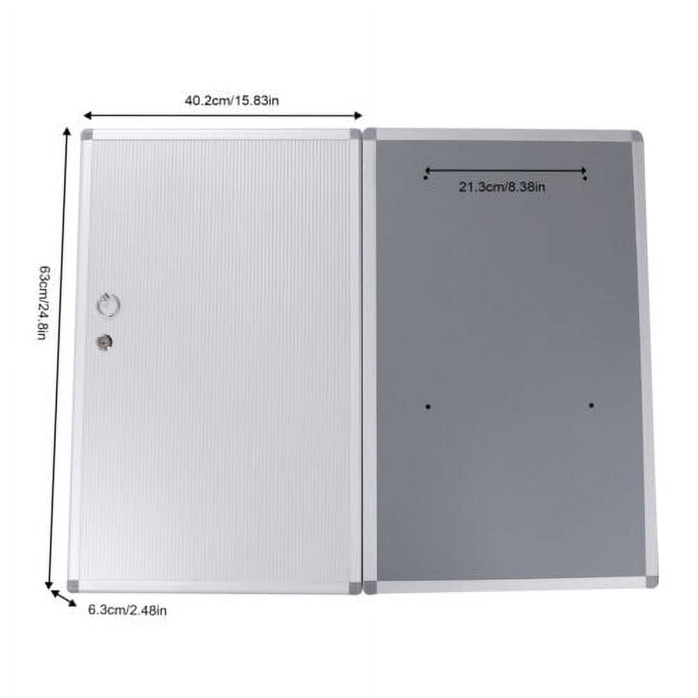 Wall Mount 96 Key Storage Cabinet Lock Box Safe Organizer Car Dealership Holder