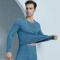 thumbnail image 1 of Otoño e invierno Ropa de otoño Pantalones de otoño Traje de hombre Ropa fina de otoño Pantalones de otoño Traje de mujer de talla grande Ropa interior térmica para pareja Traje de otoño, 1 of 6