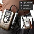 thumbnail image 5 of 25w Multi-function Nail Drill Machine 35000rpm Rechargeable Portable Strong Polishing Electric Manic, 5 of 5