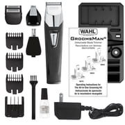 Wahl Groomsman Pro All in One Men's Grooming Kit, Rechargeable Beard Trimmers, Hair Clippers, Electric Shavers and Mustache. Ear, Nose, Body Grooming by the brand used by professionals #9860-700