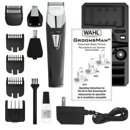 Wahl Groomsman Pro All In One Men S Grooming Kit Rechargeable
