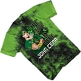 thumbnail image 4 of WWE Boys John Cena Shirt - Hustle, Loyalty & Respect Superstar Tee - World Wrestling Champion Tie Dye T-Shirt Black Green Tie Dye, Large, 4 of 7