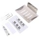 thumbnail image 1 of Bathroom Soap Box Stainless Steel Soap Rack for Storage Use 3Pcs, 1 of 5