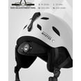 thumbnail image 6 of OutdoorMaster Kelvin Ski Helmet - Adjustable Snowboard Helmet for Men, Women and Teens, White, M, 6 of 10