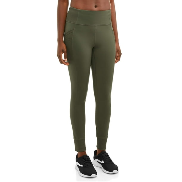 Avia Women's Active High Waisted Workout Leggings with Side Pocket