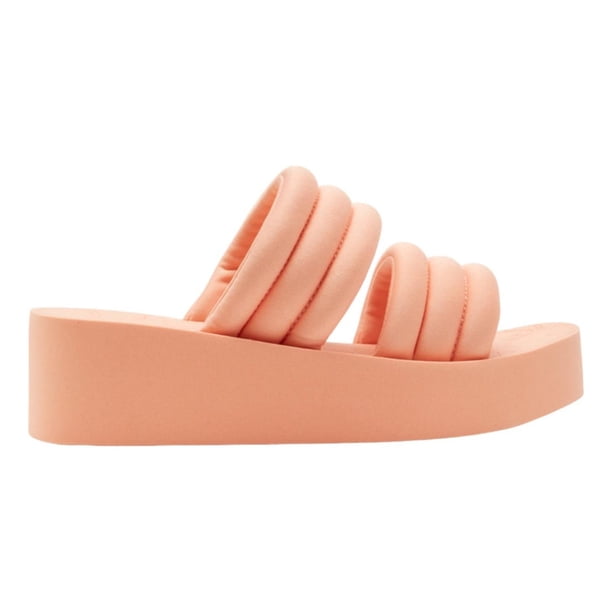 Sandalias Roxy Mujer Dama Playa Casual Totally Tubular naranja 22