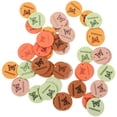 thumbnail image 4 of MasteelfCA 50pcs Handmade Labels Leather Labels Crochet Labels Clothing Labels with Holes, 4 of 8