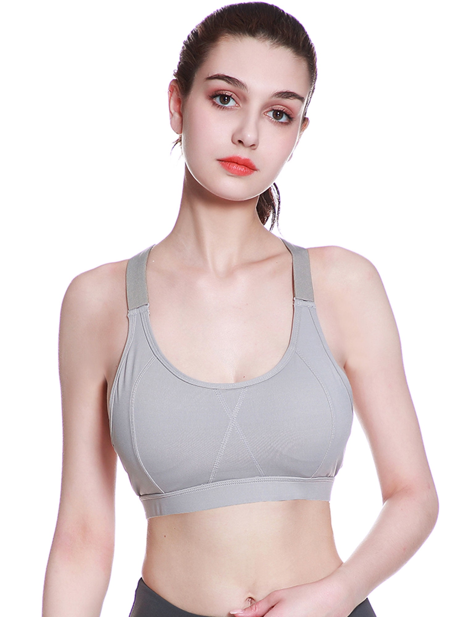 Damenmode Women S Comfort Seamless Underwear Fitness Yoga Sports Bra Workout Crop Top Vest Omnia Ae