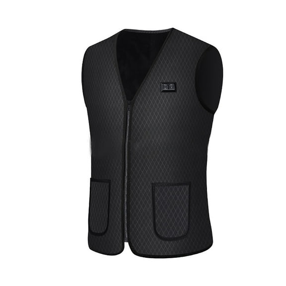 Unisex Heated Vest Fast Warm Up 9 Heat Zones V Neck Vest Usb Intelligent Constant Temperature Heating Warm Sleeveless Jacket Winter Outdoor Heated Womens Vest