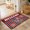 Red, White, Blue, variant on 2x3 Ft Entryway Area Rug, Independence Day Kitchen Rug Runner Washable Floor Mat, Patriotic USA Flag Flower Wood Grain Non Slip Indoor Door Mat Throw Carpet for Bathroom Living Room Bedroom
