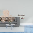thumbnail image 2 of Placa de pared con hojas de palma,Decoración de pared de madera con hojas de palma,Adorno de madera para pared con decoración tropical de la jungla,Porta incienso,Quemador de incienso con, 2 of 8