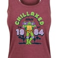 thumbnail image 3 of Teenage Mutant Ninja Turtles - Chillaxed Since 84  - Women's Racerback Tank Top, 3 of 5
