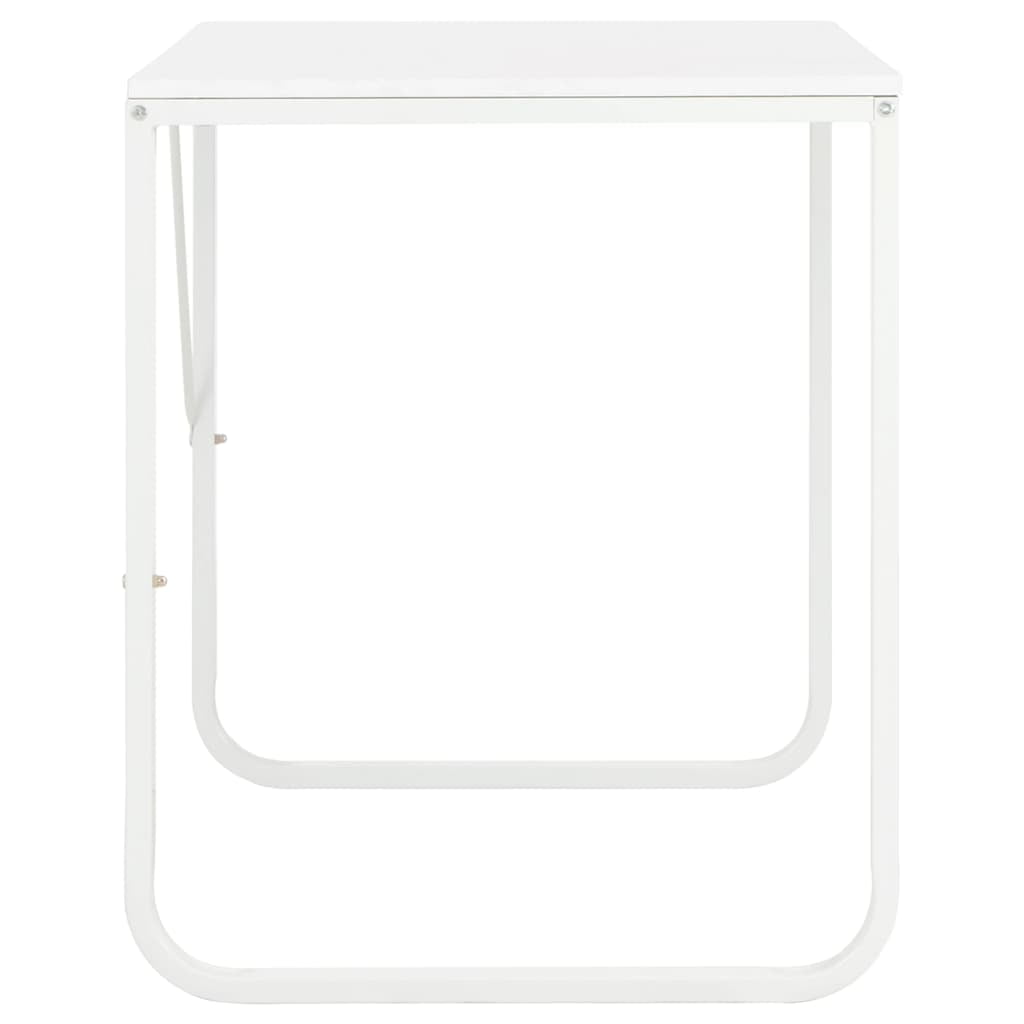 Computer Desk for Home Office, Dining Table Office Desk, White
