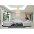 thumbnail image 5 of 1900 Century Collection Chandelier D:30in H:48in Lt:17 Chrome Finish (Royal Cut Crystals), 5 of 7