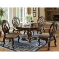 thumbnail image 5 of Bowery Hill Round Wood Dining Table in Antique Cherry, 5 of 7