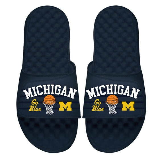 Unisex-ISlide Michigan Wolverines Collage Slide Sandals
