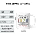 thumbnail image 2 of Vintage 1925 Coffee Mug, 100th Birthday Gifts For Men Women, 100 Year Old Birthday Gifts For Him Her, Gift Ideas For Mom Dad Husband Wife Papa Grandma Turning 100 (100th), 2 of 6