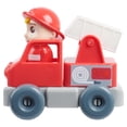 thumbnail image 5 of CoComelon Build-A-Vehicle, 4 Piece Set, JJ in Red Fire Truck, Officially Licensed Kids Toys for Ages 18 Month, Gifts and Presents, 5 of 5