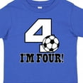 thumbnail image 4 of Inktastic 4th Birthday Soccer 4 Year Old Boys or Girls Toddler T-Shirt, 4 of 5