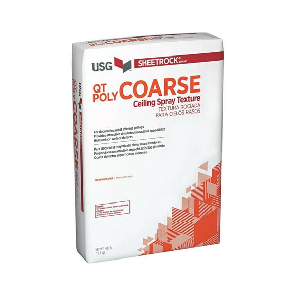 USG Sheetrock White Water-Based Wall and Ceiling Texture 40 lb