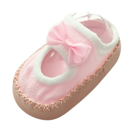 

Rovga Toddler Shoes For Kids Baby Boys Girls Cartoon Ears Floor Socks Non Slip Baby Step Shoes Socks
