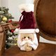 thumbnail image 1 of Vasos Navideños Hot6sl Bolsa para Botella de Vino de Papá Noel Decoración de mesa Juego de Botellas de Vino, 1 of 6