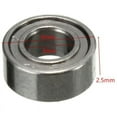 thumbnail image 5 of 150Pcs MR63ZZ 3X6X2 mm Deep Groove Bearing Miniature Bearing, 5 of 7