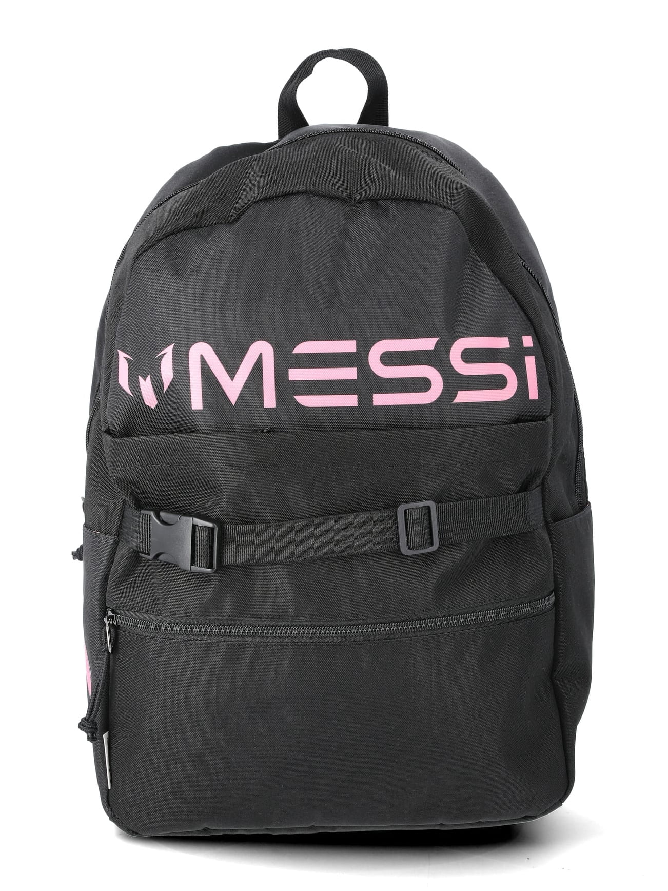 Messi Kids' 18" Backpack and Lunchbox 2-Piece Set, Black/Pink