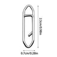 thumbnail image 3 of High Strength Fishing Speed Clips - 10PCS Stainless Steel Quick Change Connectors for Effortless Crankbait Tackle - Ideal for Freshwater and Saltwater Fishing, 3 of 4