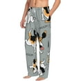 thumbnail image 2 of Bingfone Funny Beagle Active Dog Mens All Over Print Sleep Pajama Pants-Small, 2 of 9