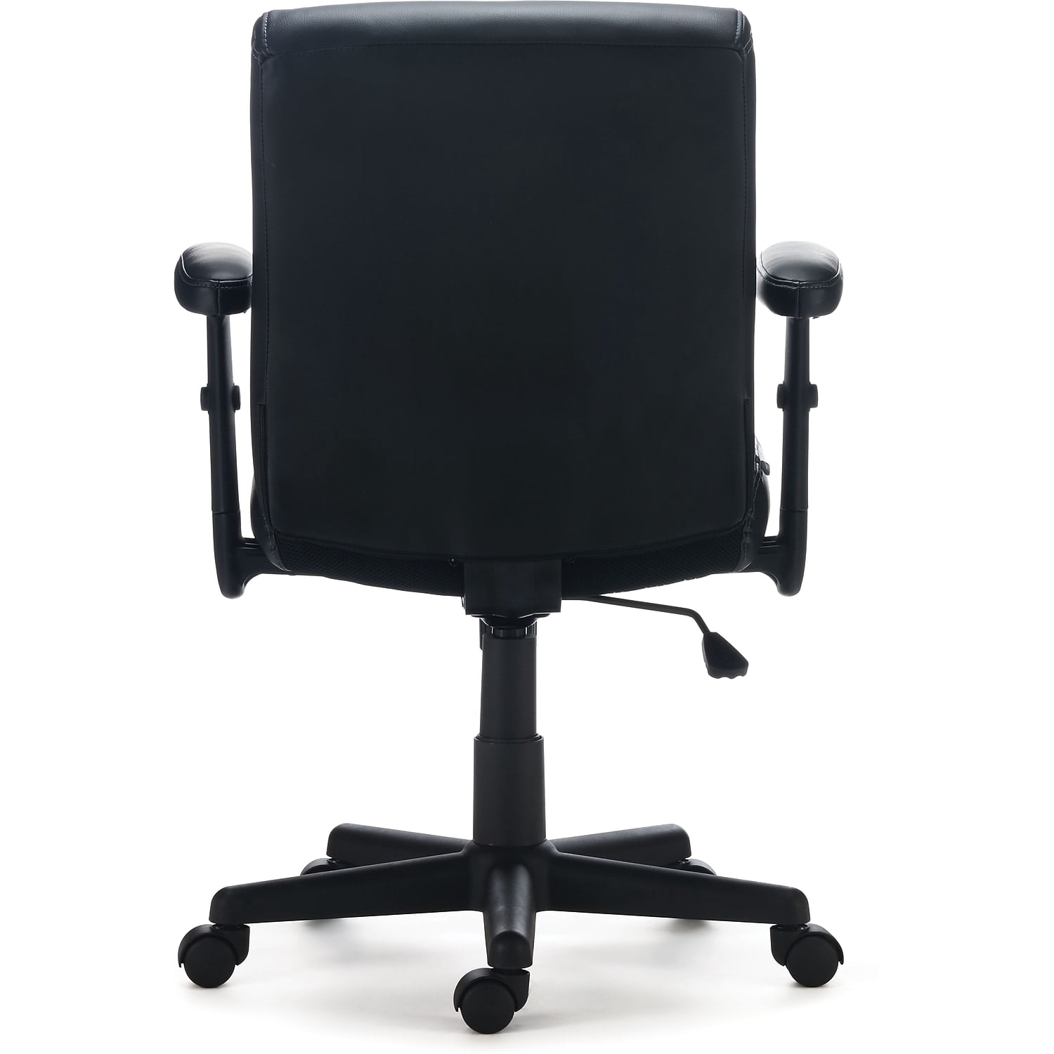 Staples Traymore Ergonomic Faux Leather Swivel Computer and Desk Chair Black (59425-CC)