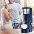 thumbnail image 4 of Single Serve Coffee Maker Coffee Brewer Compatible with K-Cup Single Cup Capsule, Single Cup Coffee Makers Brewer with 6 to 14oz Reservoir, Mini Size, 4 of 7