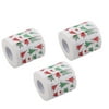 Follure Christmas Pattern Color Toilet Paper Santa Christmas Tree Printed Tissue