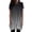 Grey, variant on Womens Longline T Shirt Gradient Color Oversized Short Sleeve Crew Neck Tunic Top with Pockets Casual Tee M