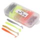 thumbnail image 4 of Señuelos Blandos, Kit De Señuelos De Pesca Blandos Flexibles Artificiales De PVC Estirable Elástico 60 Unids/caja Para Pesca De Lubina, 4 of 8