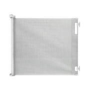 (4 pack) Perma Child Safety 71 in. Wide x 33 in. Tall White Retractable Baby Gate