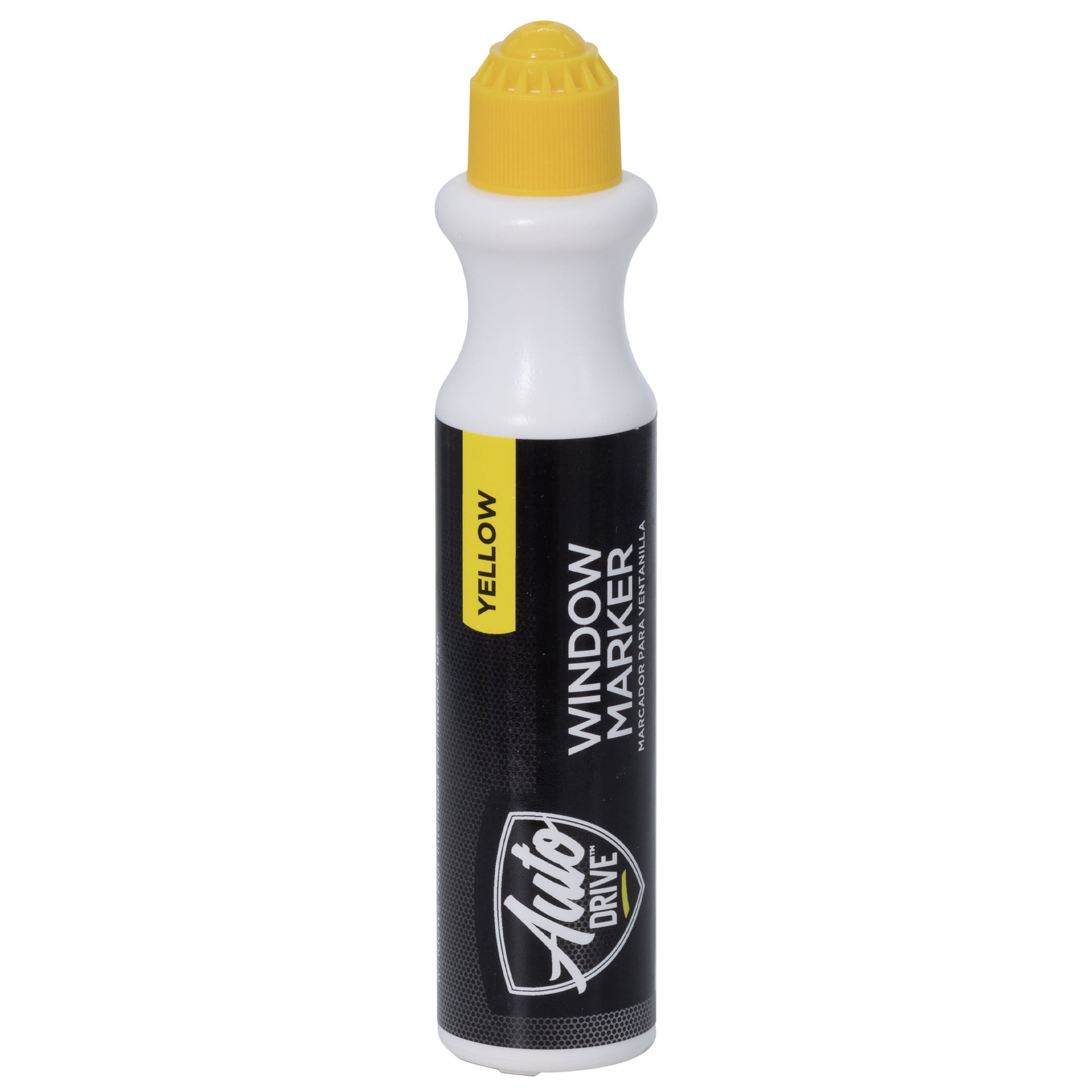 (2 pack) Auto Drive Yellow Weather-Resistant Automotive Window Marker by Chroma Graphics