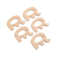 thumbnail image 4 of 5 mordedores de madera de haya natural, resistentes, duraderos, resistentes a los impactos, suaves, seguros, no tóxicos, anillos de dentición de madera, elefante, 4 of 14