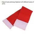 thumbnail image 3 of Uxcell 11.8x2.8" Soccer Captain Armband, Nylon Elastic Protective Arm Badge, Red 10 Pack, 3 of 6