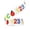 B, variant on Teacher Ribbon for Crafts & Wrapping – ABC Pencil Ruler Printed Ribbon, 0.87in×5yd, Durable Polyester, DIY Students Decorations, Party Favors, Scrapbook, Gift Wrapping, G