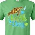 thumbnail image 4 of Inktastic Earth Day Sea Turtle and Hearts T-Shirt, 4 of 5