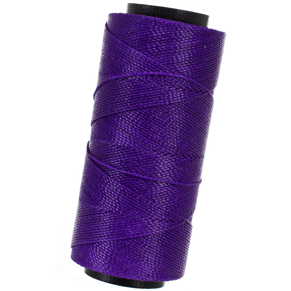 144 Meter Spool of Waxed Brazilian Cord 2Ply Polyester String Multiple Color Options for