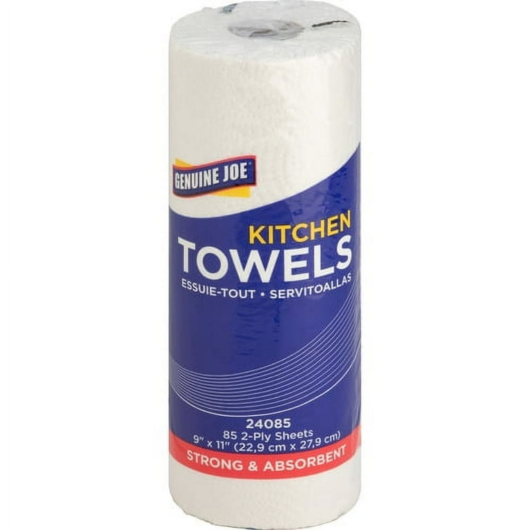 Genuine Joe Paper Towels - 2 Ply - 8 Genuine Joe Paper Towels - 2 Ply - 8