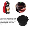 thumbnail image 3 of Cápsulas De Café Reutilizables Dolce Gusto Recargables De Nueva Generación Compatibles Con Nescafé Genio, Piccolo, Esperta Y Circolo Para I Cafilas (Con Cuchara De Café) 1 Uds. Advancent HA026224-00, 3 of 7