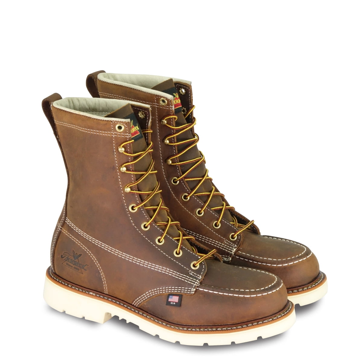 thorogood heritage safety toe 8 inch work boot