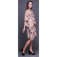 thumbnail image 3 of Bimba Kaftan de Plage à Fleurs Robe Midi Courte Caftan-4X-5X, 3 of 5