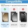 thumbnail image 2 of XCRS [2 Pack] Tempered Glass Screen Protector for Samsung Galaxy Tab A9 Plus 11-inch 2023, 9H Hardness, 2 of 6